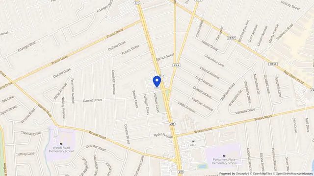Mapa que muestra la ubicación de Fresenius Kidney Care Deer Park en 1350 Deer Park Ave, North Babylon, NY 11703 — DachiPlus ofrece transporte médico aquí.